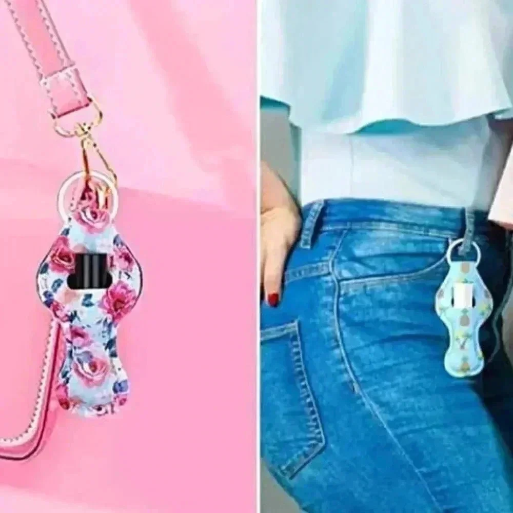 Chapstick/Lipstick Holder Keychain